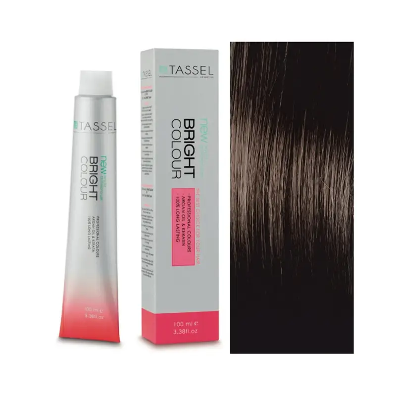 New Bright Colour Tinta N6,77 Biondo Scuro Marrone Medio 1un