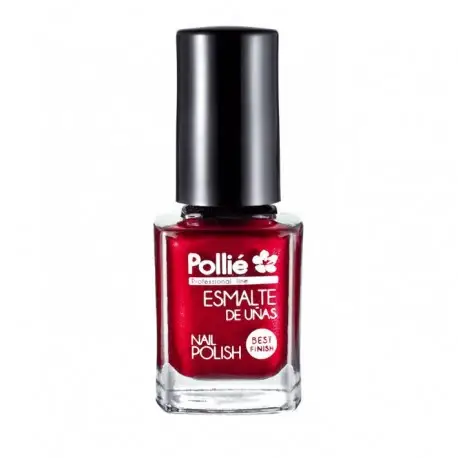 Smalto per Unghie Rosso Metallizzato 12ml