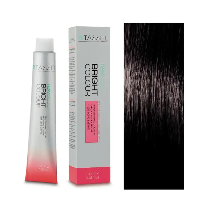 Tintura per capelli castano scuro naturale N3 2un