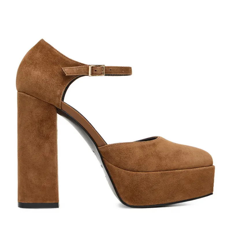 Eva Minge Décolleté Marrone 4178498