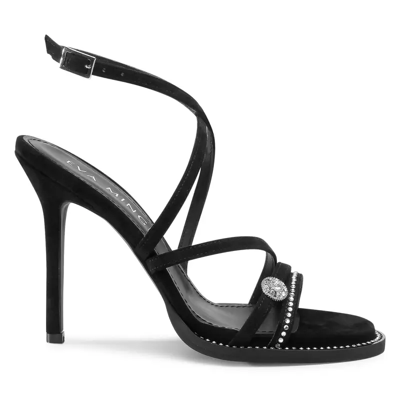 Sandali Eva Minge EM-53-07-000809 Nero