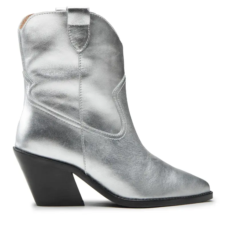 Stivali texani Eva Minge EM-57-12-001540 Argento