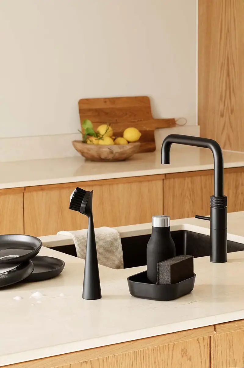 organizer per lavello Washing Up Nero miniatura 3