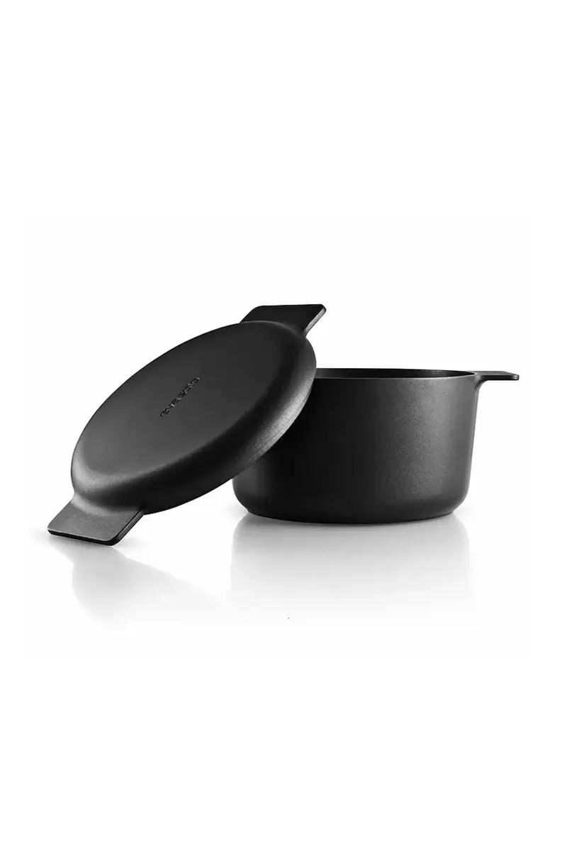 pentola con coperchio Nordic kitchen 3 L colore nero miniatura 2