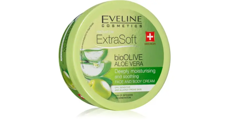 Extra Soft Crema Idratante E Lenitiva Per Pelli Sensibili Bio Olive & Aloe Vera 200 Ml