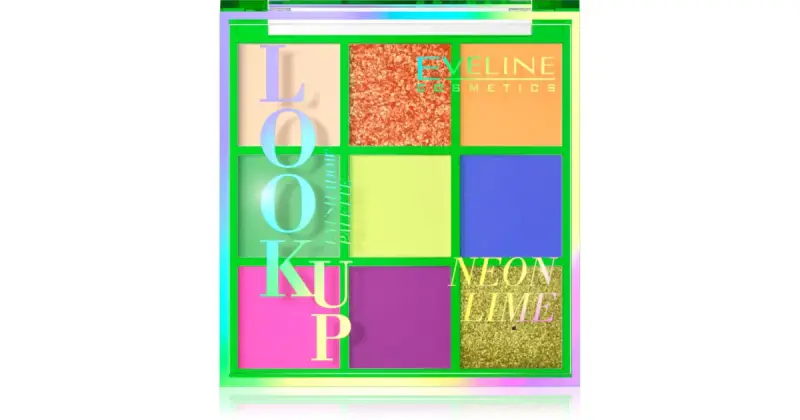 Look Up Neon Lime Palette Di Ombretti 10,8 G