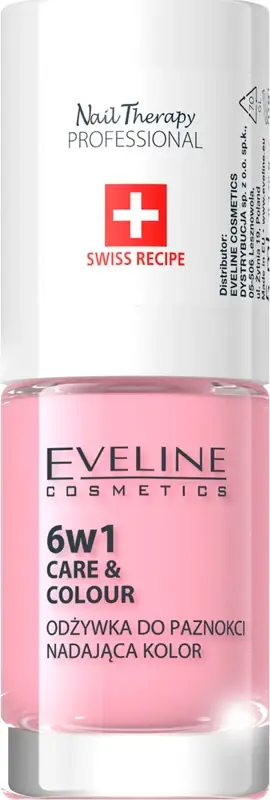 Therapy Cura & Colore Balsamo Per Unghie 6 In 1 Colore Rosa 5 Ml