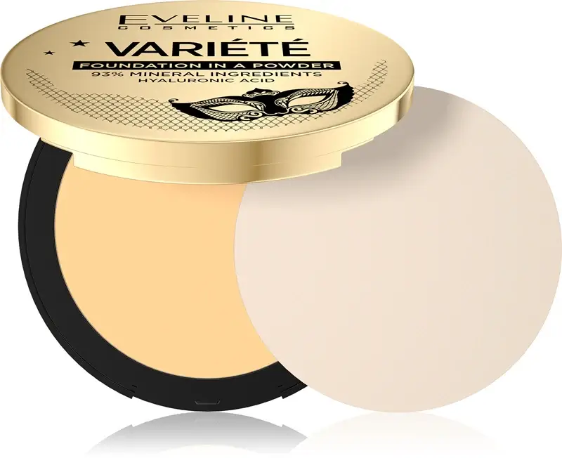 Variété Cipria Compatta Minerale Con Applicatore Colore 03 Light Vanilla 8 G