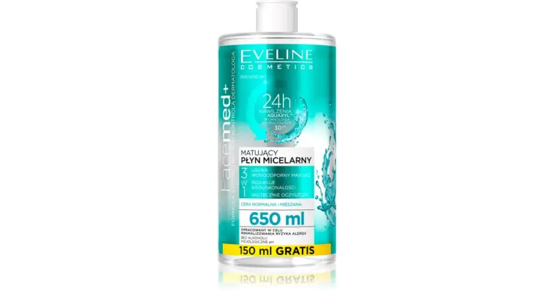 FaceMed+ Acqua Micellare Opacizzante 650 ml