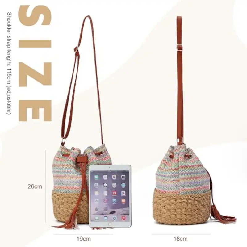 EVEOUT Borsa a tracolla Donna Multicolore 1604079 miniatura 2