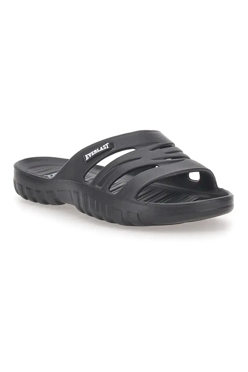 Ciabatte nere monoscocca con logo EVERLAST 2T2L 1851 [NERO] miniatura 2