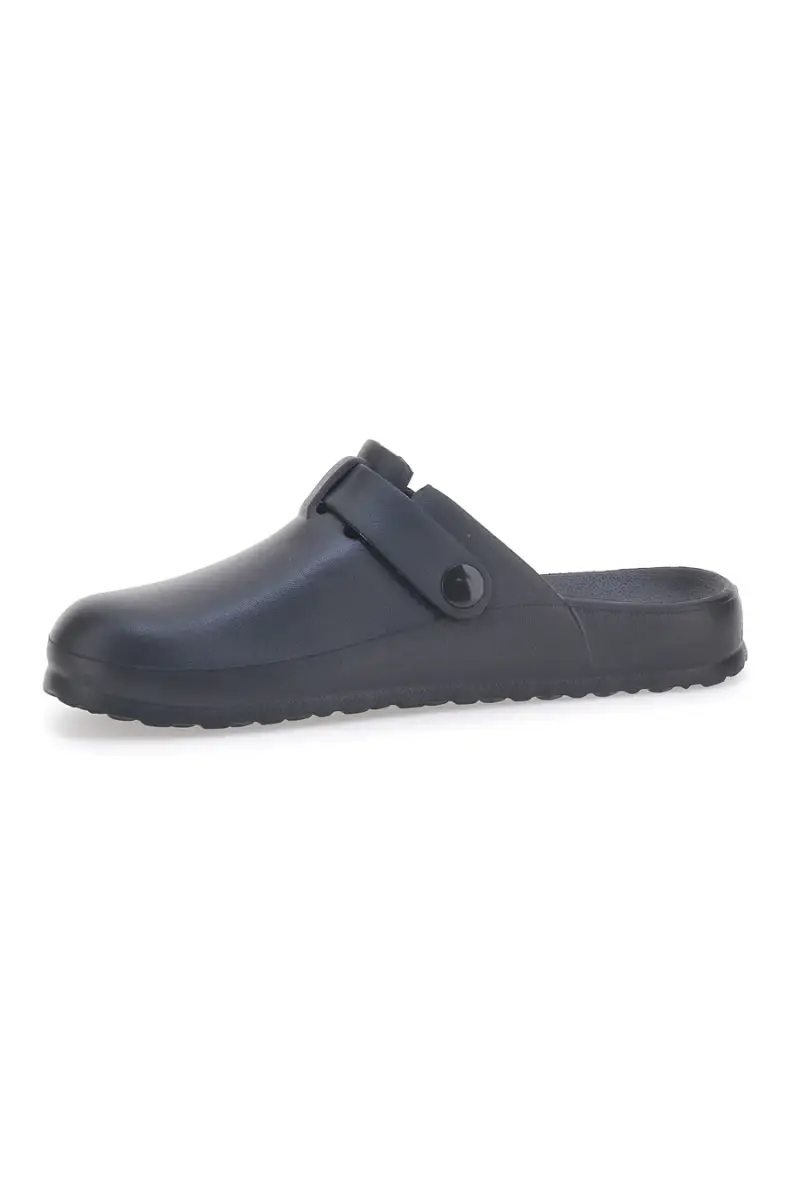 Ciabatte sabot nere in gomma con fibbia Everlast EV085 [NERO] miniatura 4