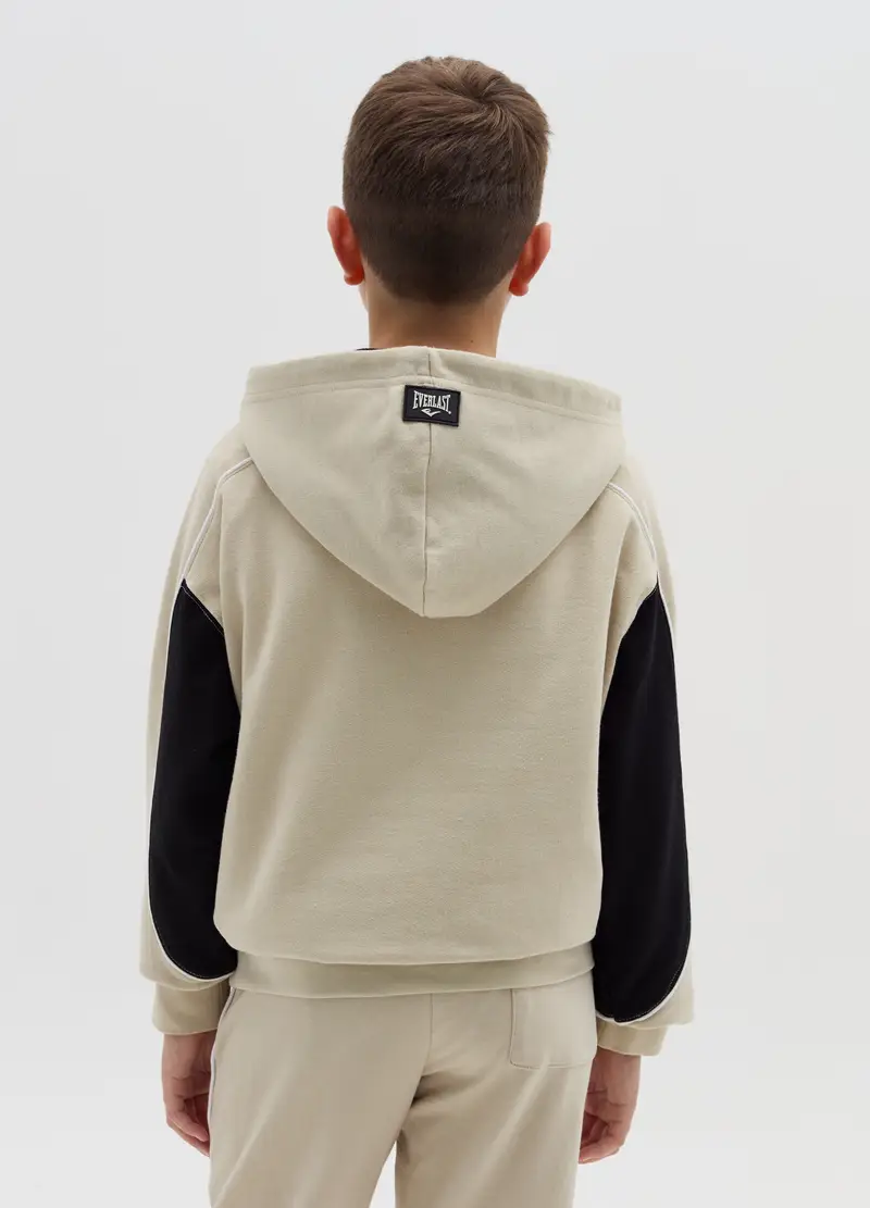 Felpa Con Cappuccio E Stampa Logo, Bambino, Multicolor miniatura 3