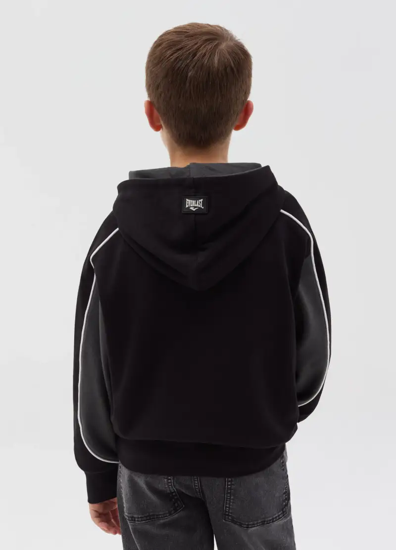 Felpa Con Cappuccio E Stampa Logo, Bambino, Multicolor miniatura 3