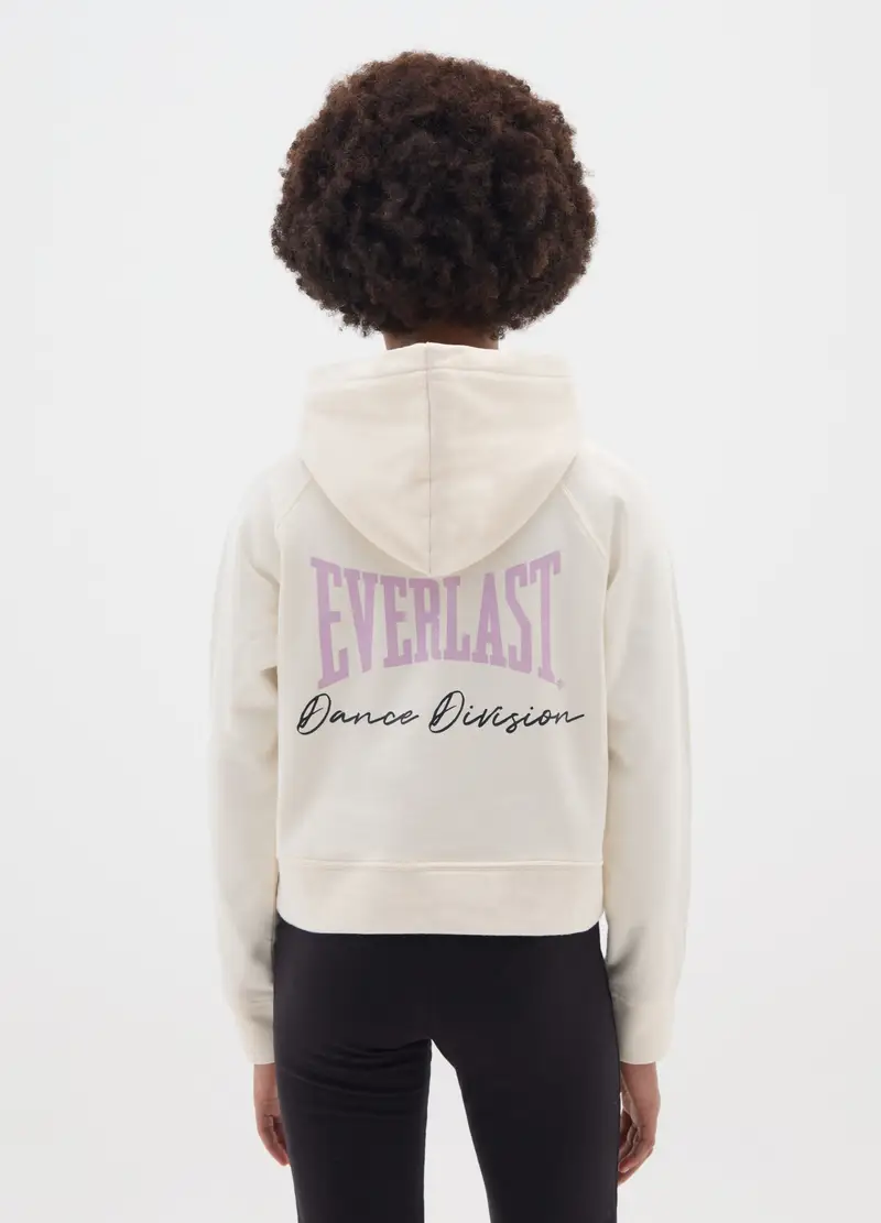 Everlast Felpa Bambina In Puro Cotone Giallo miniatura 2