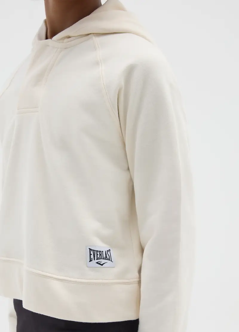 Everlast Felpa Bambina In Puro Cotone Giallo miniatura 3