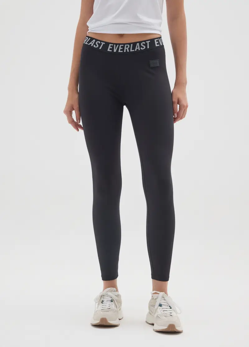 Everlast Leggings Donna Nero 4328716 miniatura 2