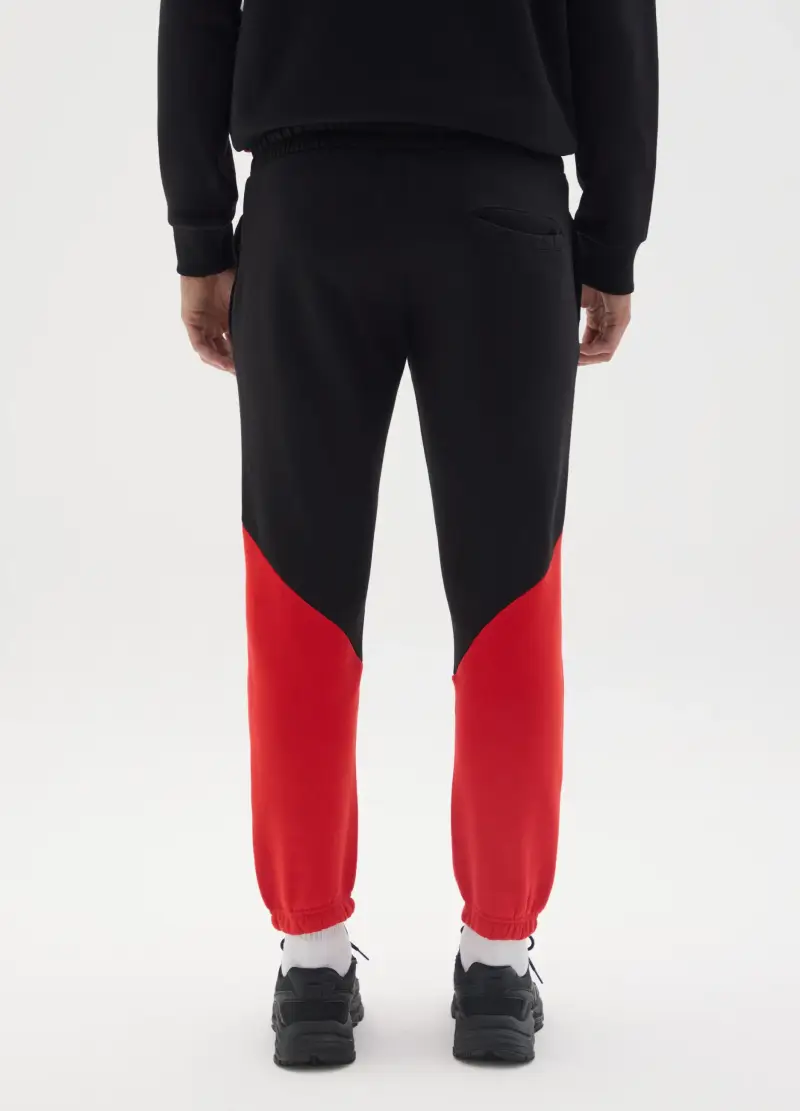 Pantaloni In Misto Cotone Multicolor Regular Fit Everlast, Uomo, Multicolor miniatura 3