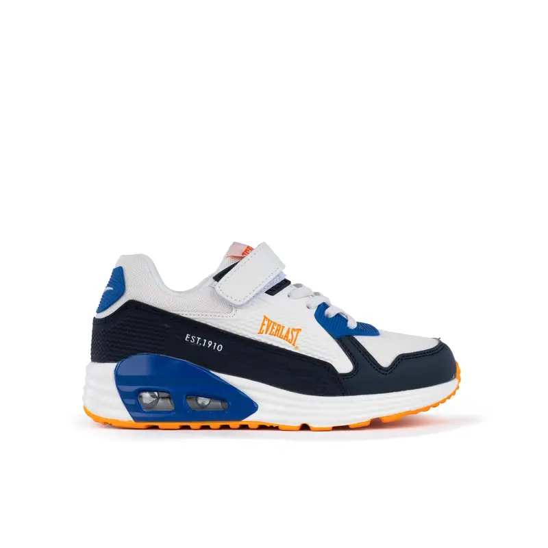 Sneakers bambino blu da ginnastica modello EV810 con suola ad aria