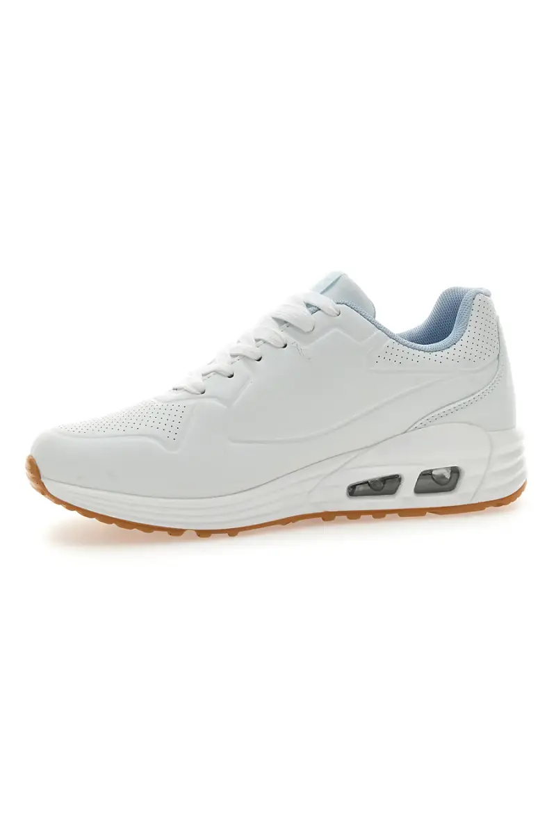 Sneakers Bianche e Azzurre Con Bolla ad Aria Everlast Ev822 [BIANCO miniatura 4