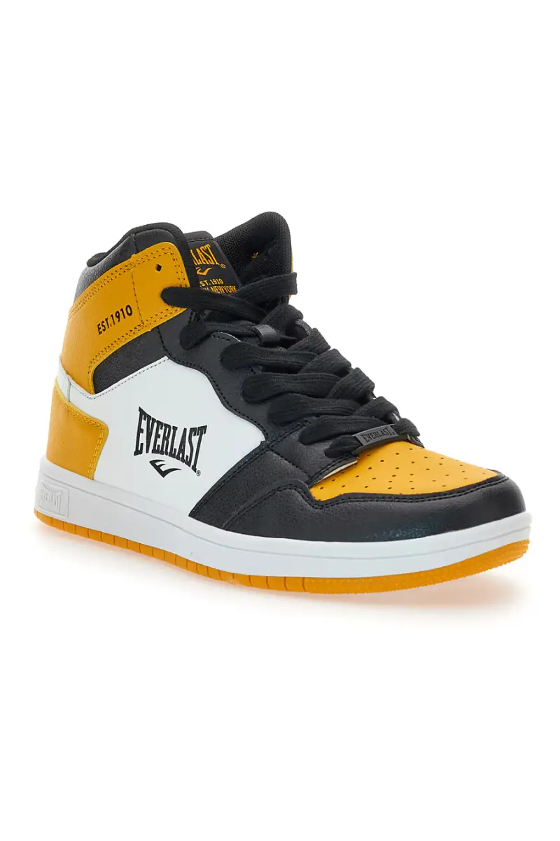 Sneakers Gialle e Nere Mid-Cut Everlast 716 [NERO miniatura 2