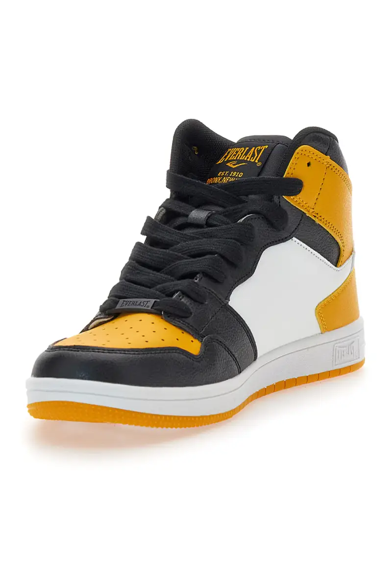 Sneakers Gialle e Nere Mid-Cut Everlast 716 [NERO miniatura 3