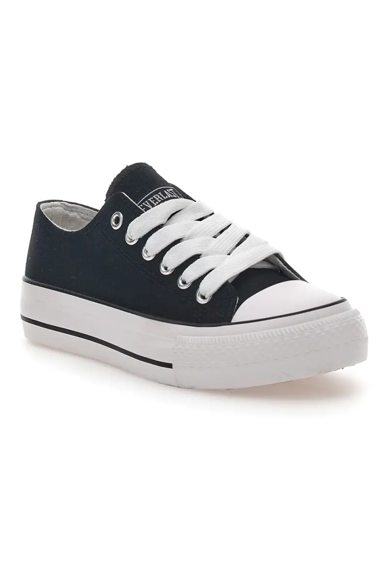 Sneakers in Tela da Donna Nere Everlast 2137 [NERO] miniatura 2
