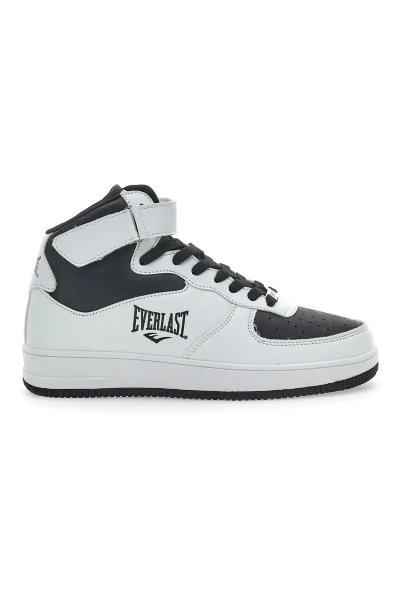 Sneakers Mid Cut Everlast 231714 Bianche-Nere [NERO