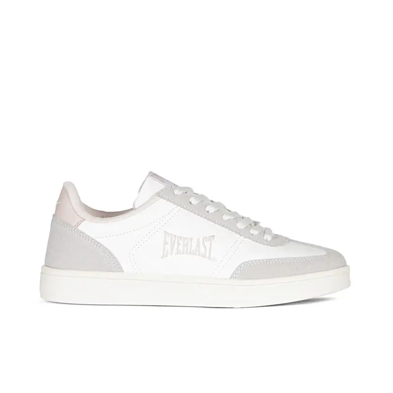 Sneakers tennis bianche da donna con logo