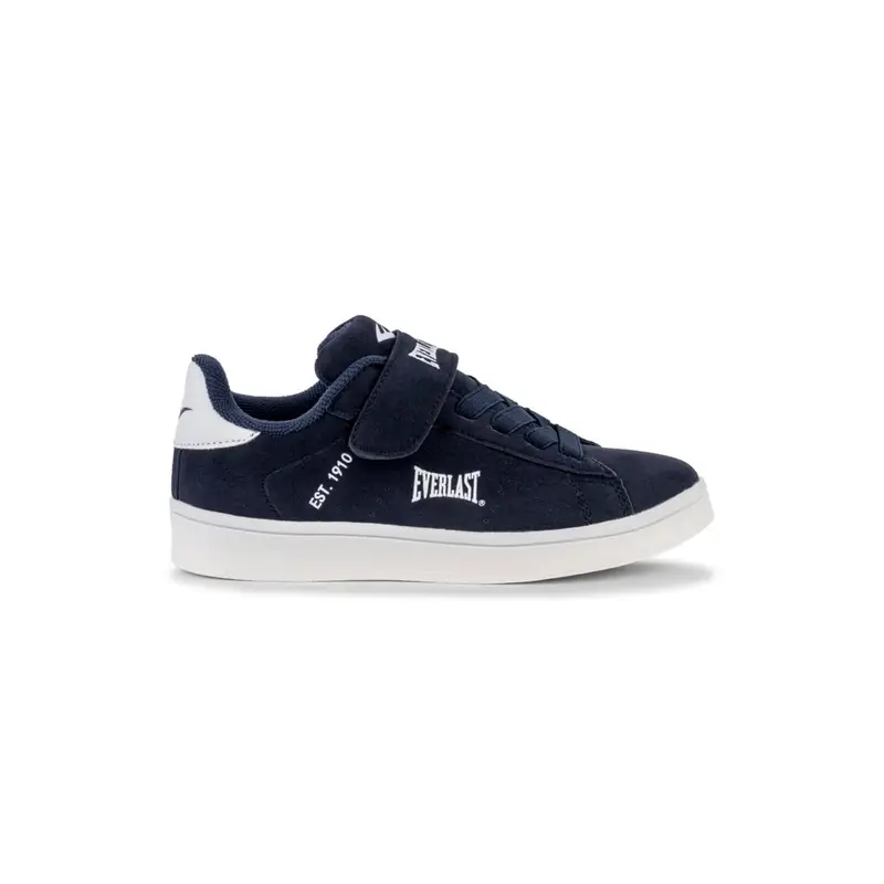 Sneakers tennis blu da bambino con velcro