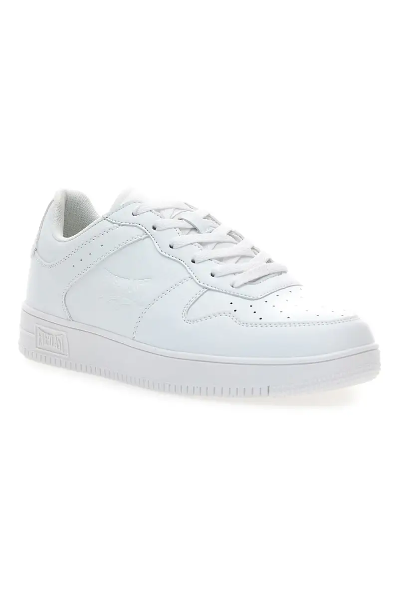 Sneakers total white traforate in materie sintetiche Everlast EV713 [BIANCO] miniatura 2