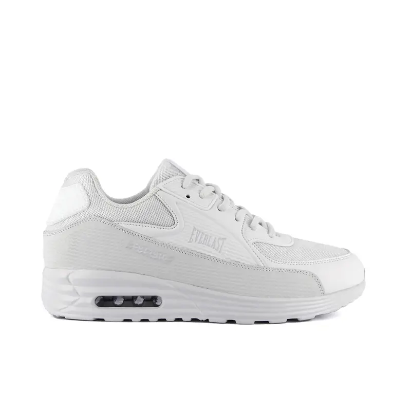 Sneakers uomo da palestra bianche con suola ad aria