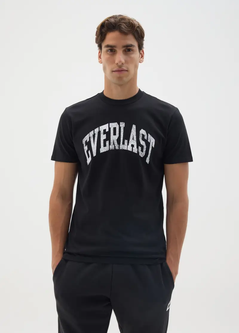 Everlast T-shirt Uomo Nero 4153095 miniatura 2