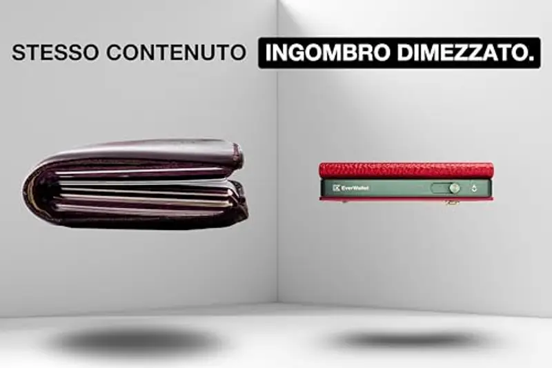 EverWallet Porta carte di credito Donna Rosso 2199344 miniatura 3