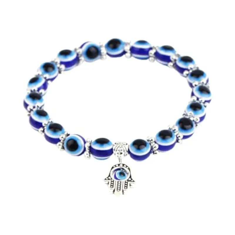 Evil Eye - Bracciale A Maglie Evil Eyes - Braccialetti A Mano Con Portafortuna Per Gli Occhi - Bracciale Di Protezione