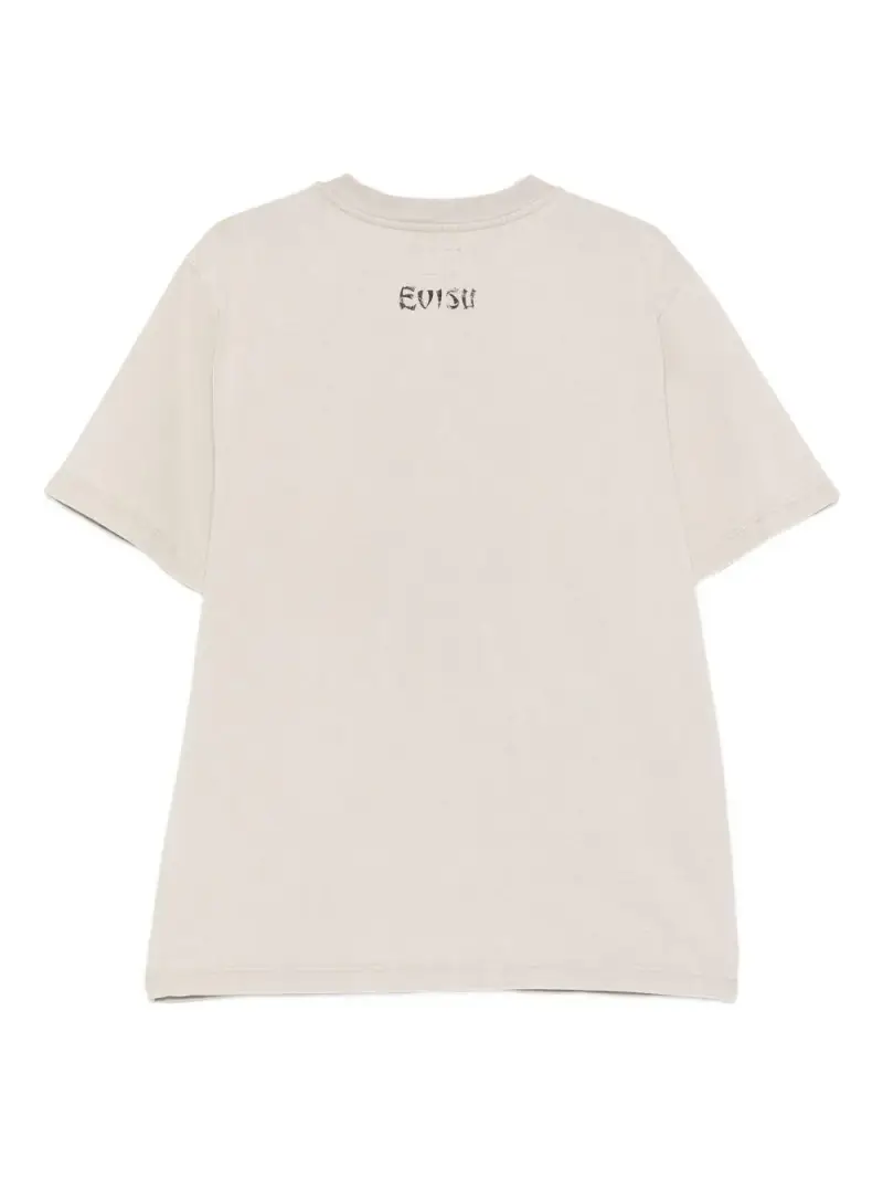 Evisu T-shirt Beige 3872502 miniatura 3