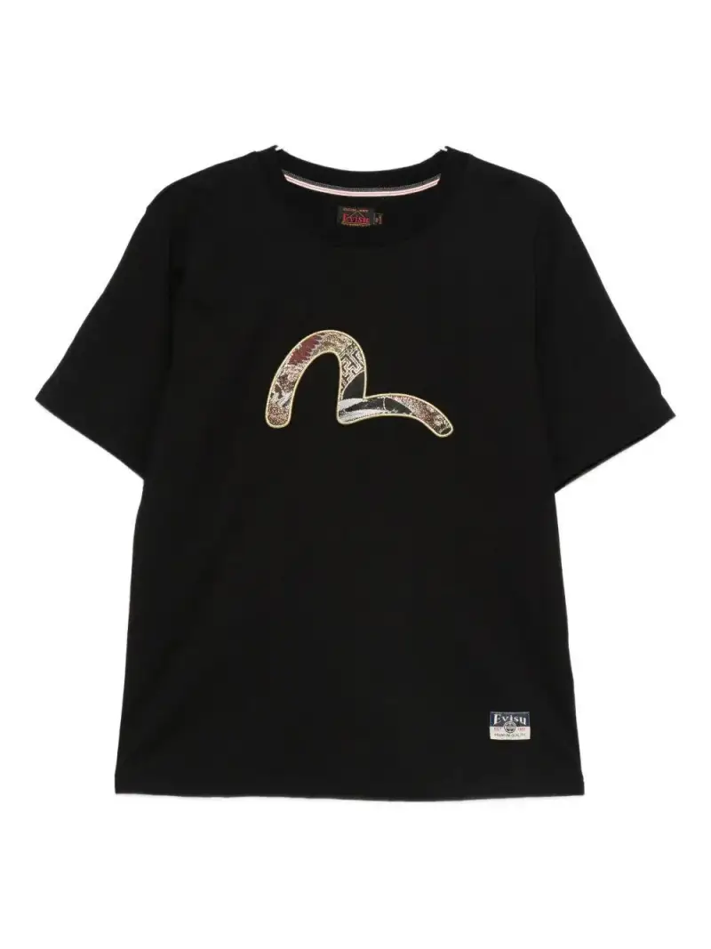 Evisu T-shirt Nero 4063028