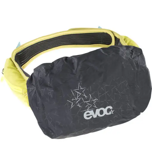 Raincover Sleeve Hip Pack - raincover per marsupi bici Black