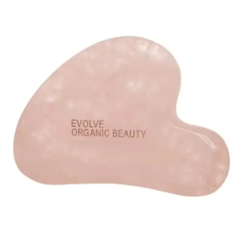 organic beauty Rose Quartz Gua Sha