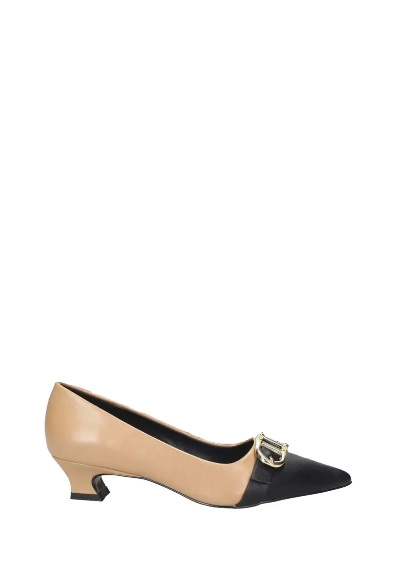 EXÈ - Decolletè Donna Beige/black