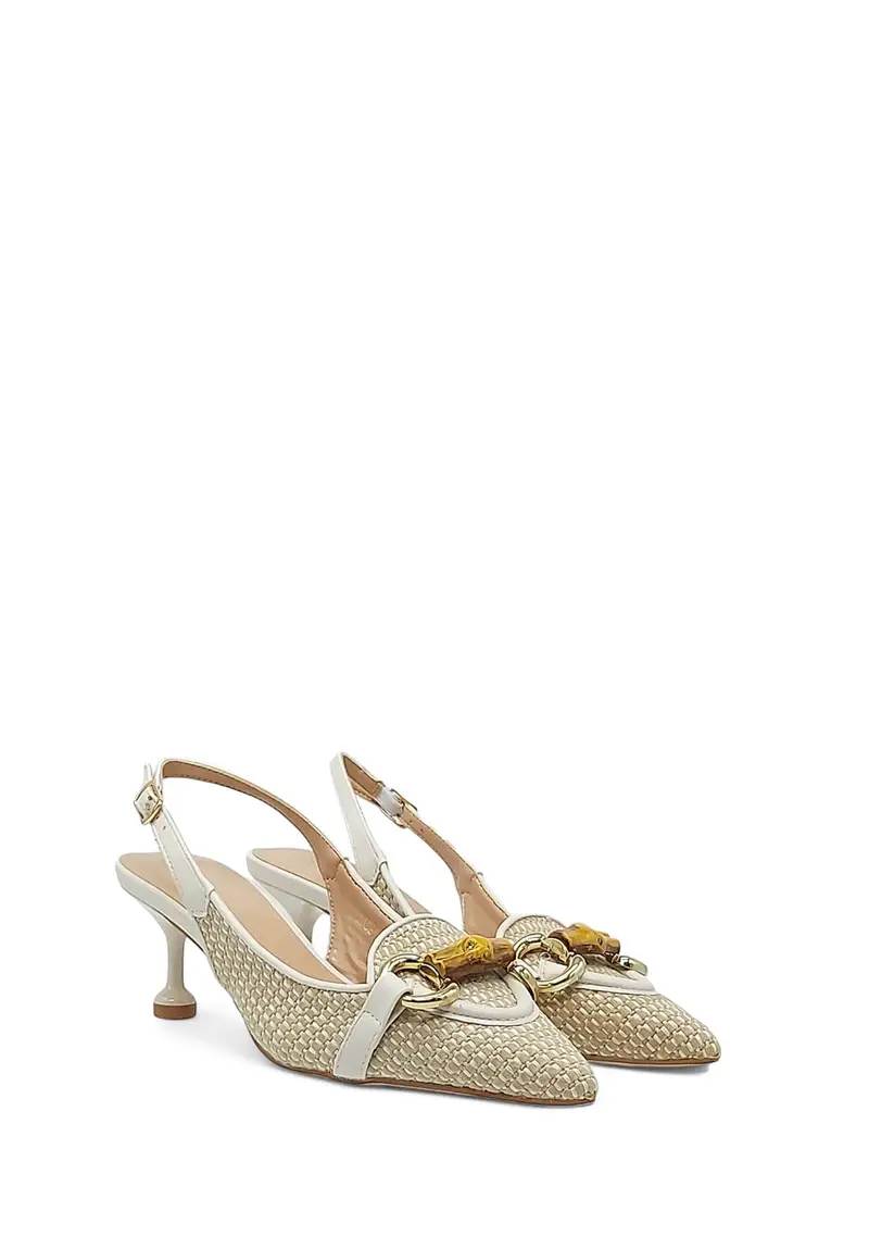 EXÈ - Sandalo Beige miniatura 2