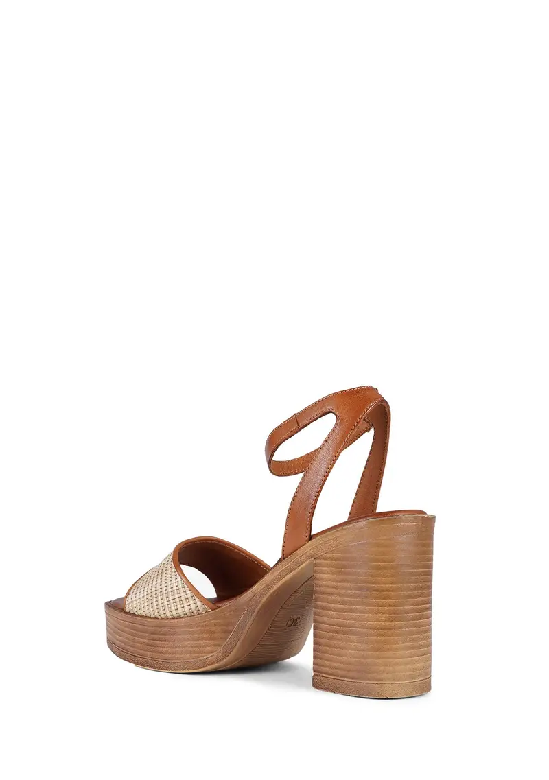 EXÈ - Sandalo Cuoio miniatura 3