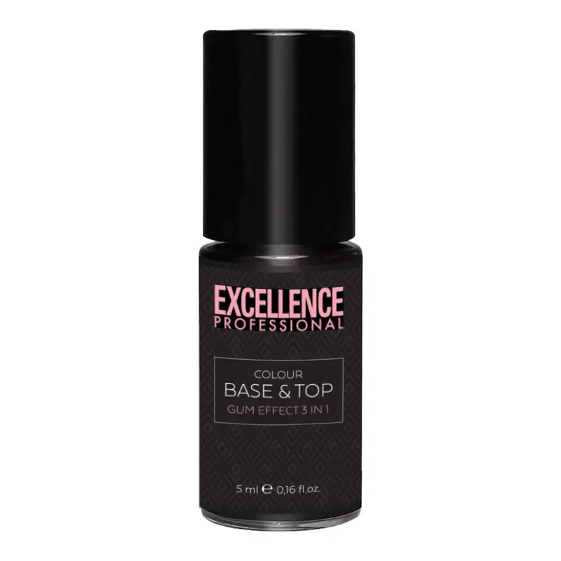 Gel Polish Color Base&Top Gum Effect 3 in 1