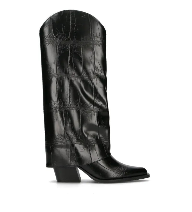 Stivale donna nero Vario