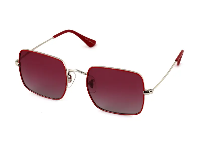 EXIT Bambino OCCH. SOLE BAMB. MET. TK0923 C.04 ARG.-ROSSO/ROSA SF. *3P Occhiali da sole Metallo Argento Rosa Squadrata