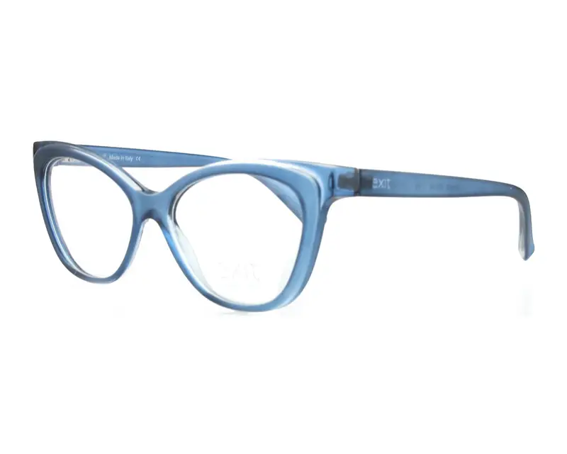 EXIT Donna EX302V A589 Montature da vista Plastica Havana Cat Eye miniatura 2