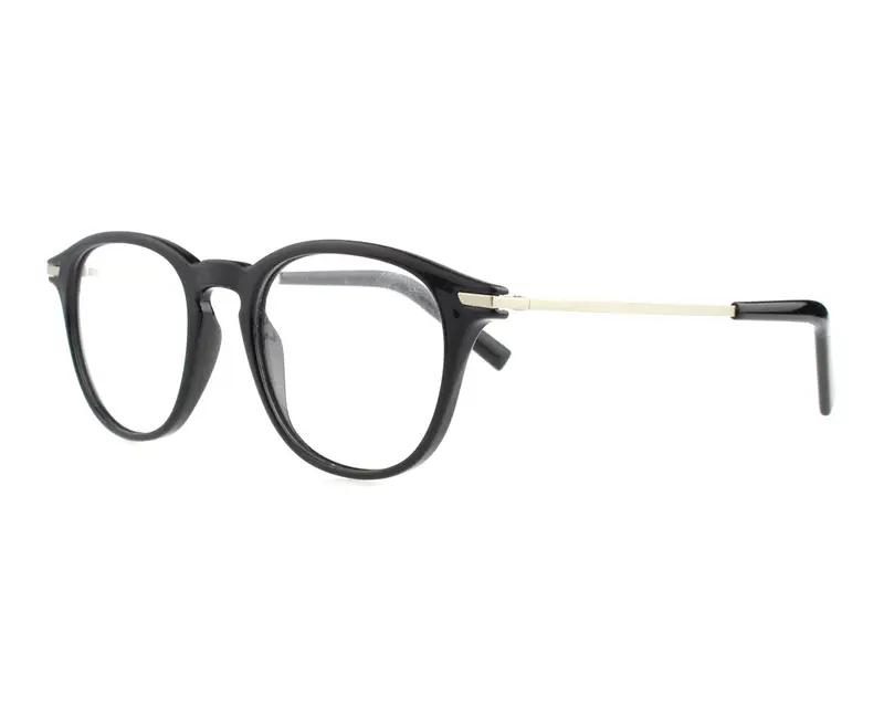 EXIT Unisex EX305 1250 Montature da vista Plastica Nero  Rotonda