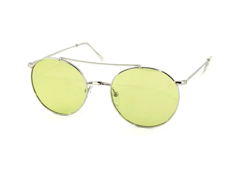 Exit+ Unisex EX363 C.02 Occhiali da sole Metallo Argento  Rotonda Normale