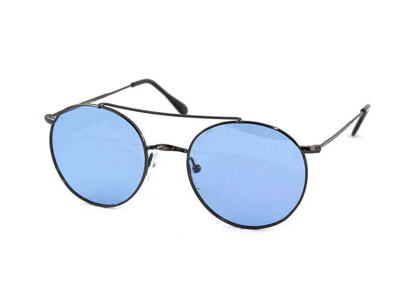 Exit+ Unisex EX363 C.04 Occhiali da sole Metallo Canna di fucile  Rotonda Normale