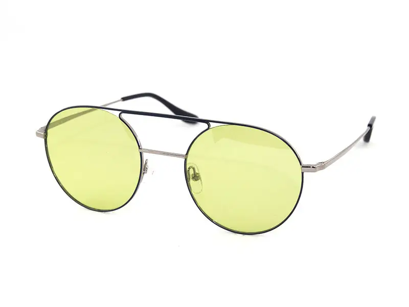 Exit+ Unisex EX375 C.0406 Occhiali da sole Metallo Canna di fucile  Rotonda Normale